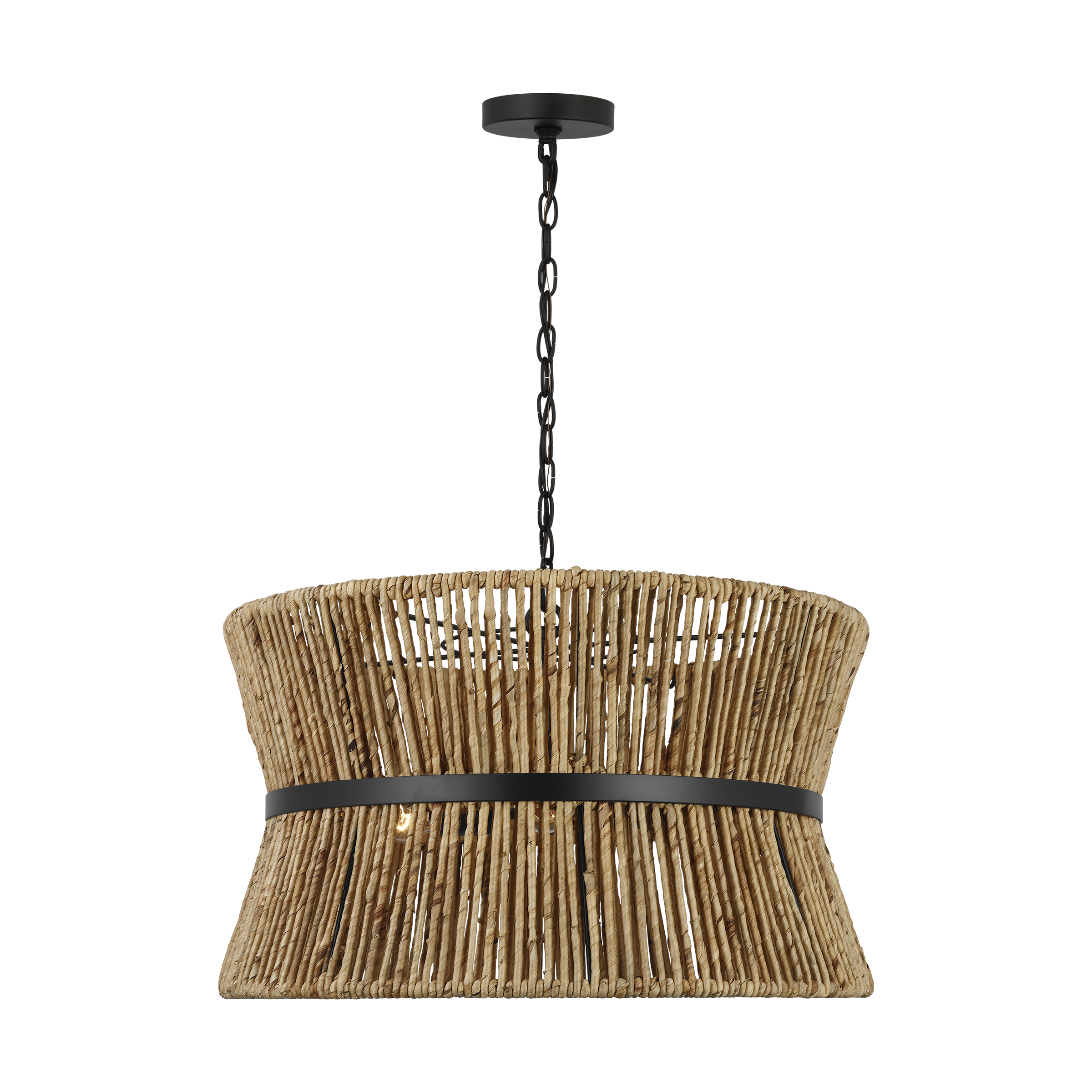 Thurlo Midnight Black Medium Hanging Shade