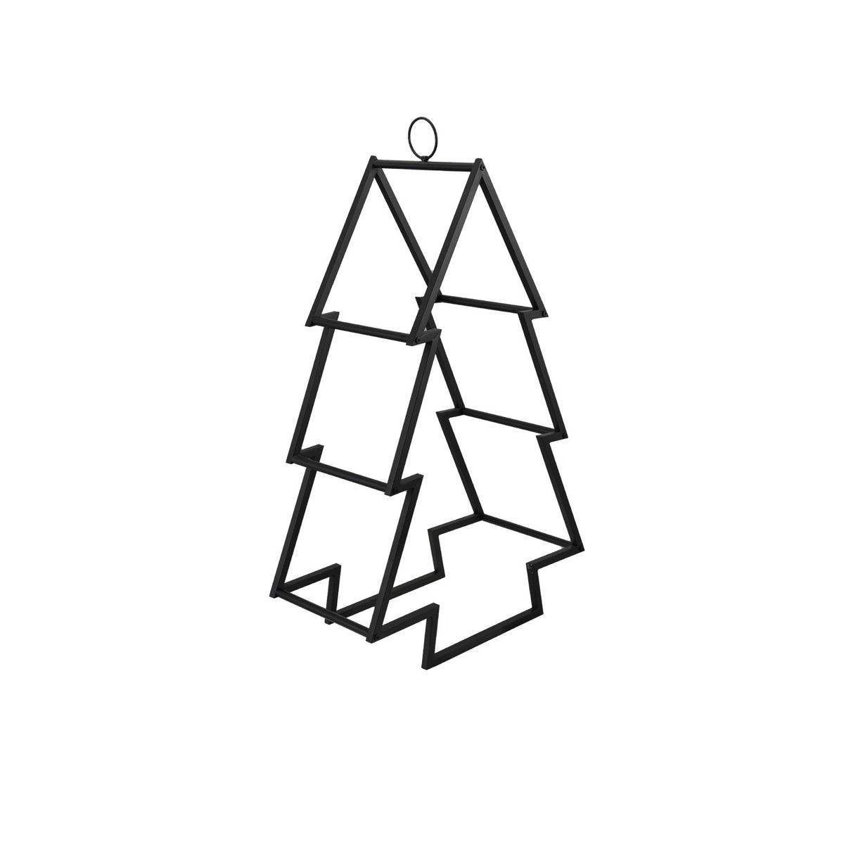 Metal Tree Shaped Log Holder