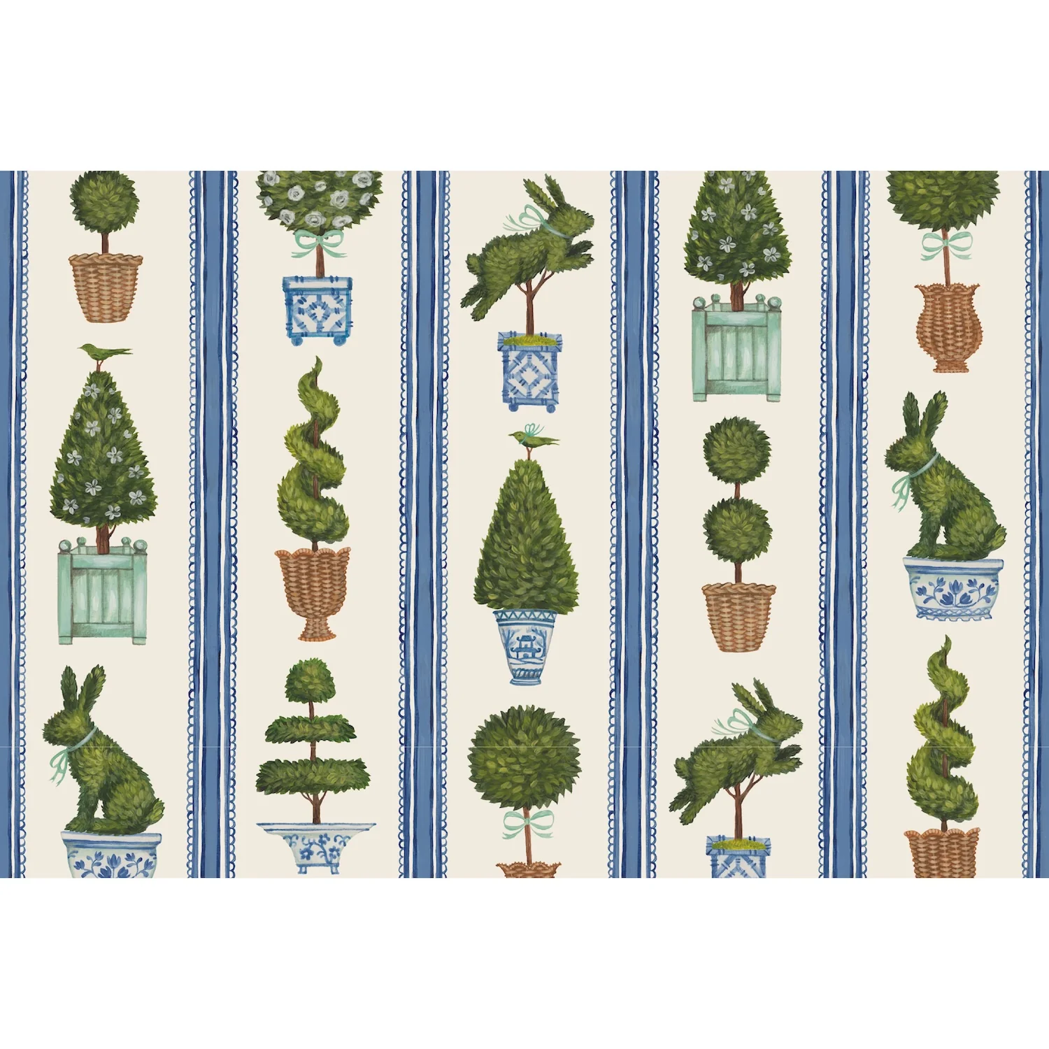 Spring Topiary Placemat