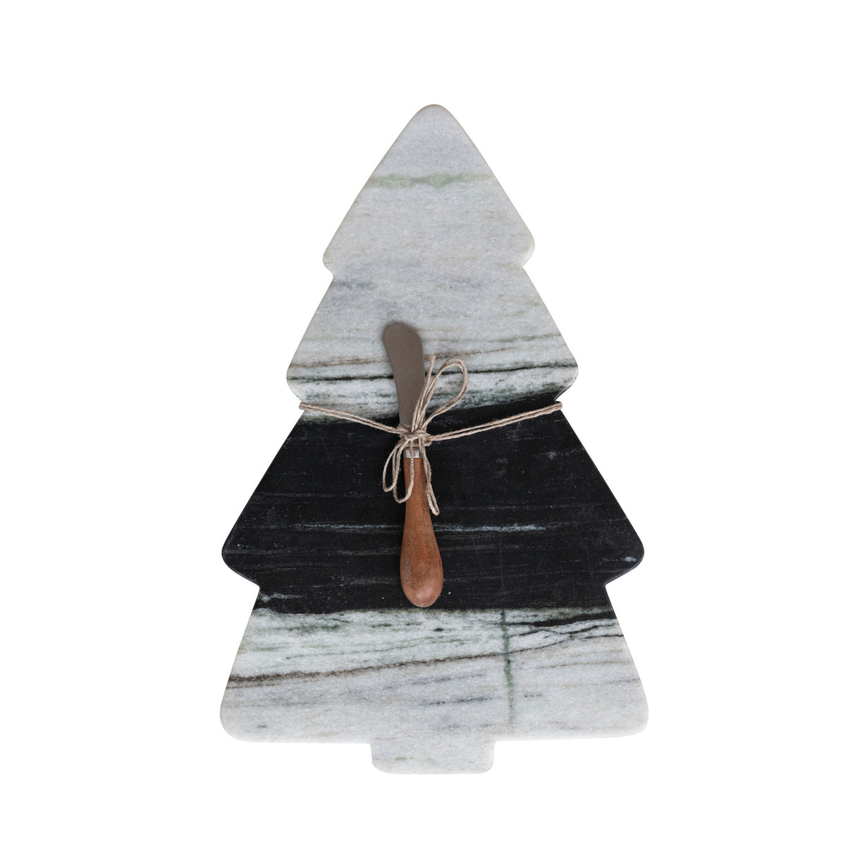 Marble Serving Board w/ Canape Knife