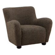 Zulia Green Brown Accent Chair