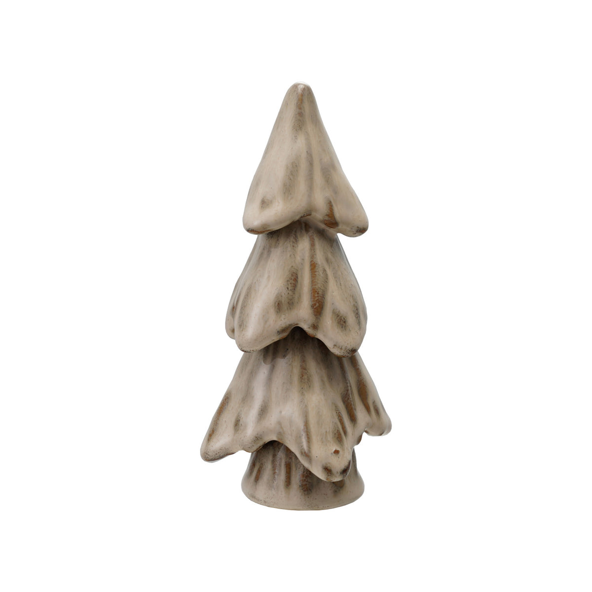 Cream Stoneware Reactive Glaze Tree