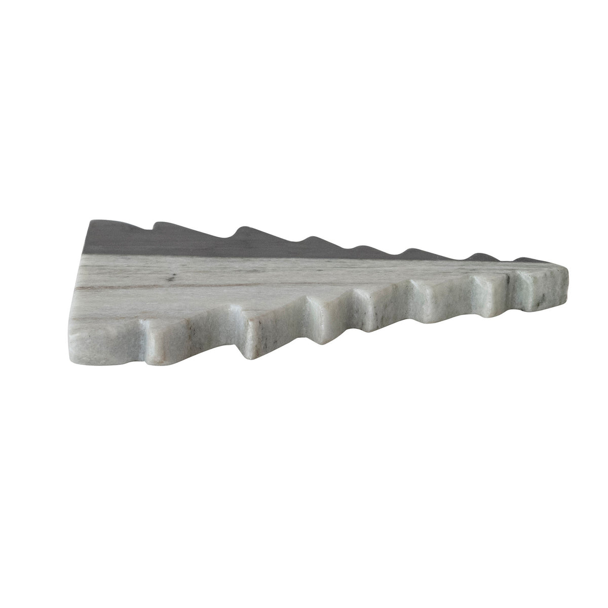 Black Melange Marble Tree Shaped Trivet