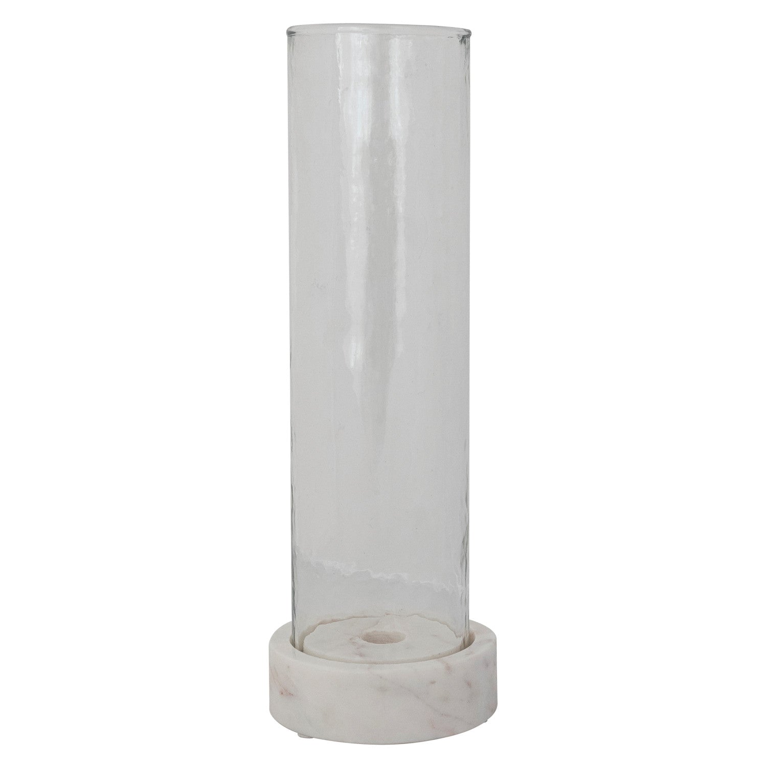 Glass Hurricane Taper Holder