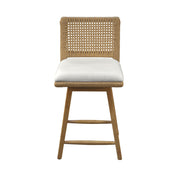 Rattan Swivel Counter Stool