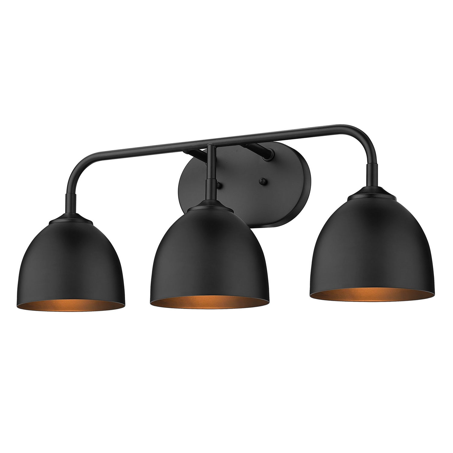 Taylor Black/Black 3 Light Vanity