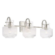 Dylan Polished Nickel Vanity Light