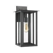 Dalton 1 Light Black Outdoor Lantern