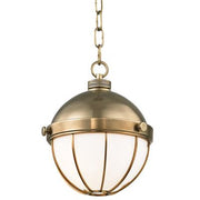 Sumner Brass Pendant