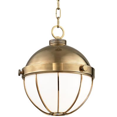 Sumner Brass Pendant