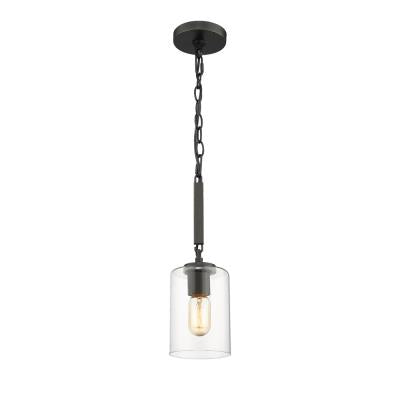 Highland Matte Black Pendant Light