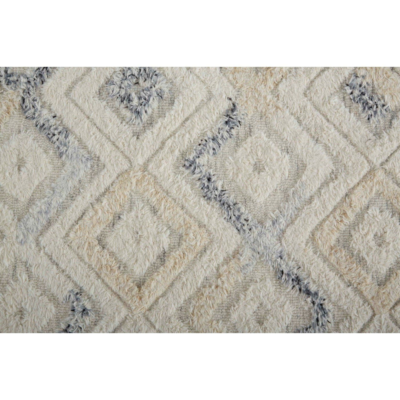 Anica Ivory Blue Rug