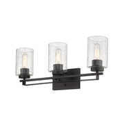 Borella Black Vanity Light