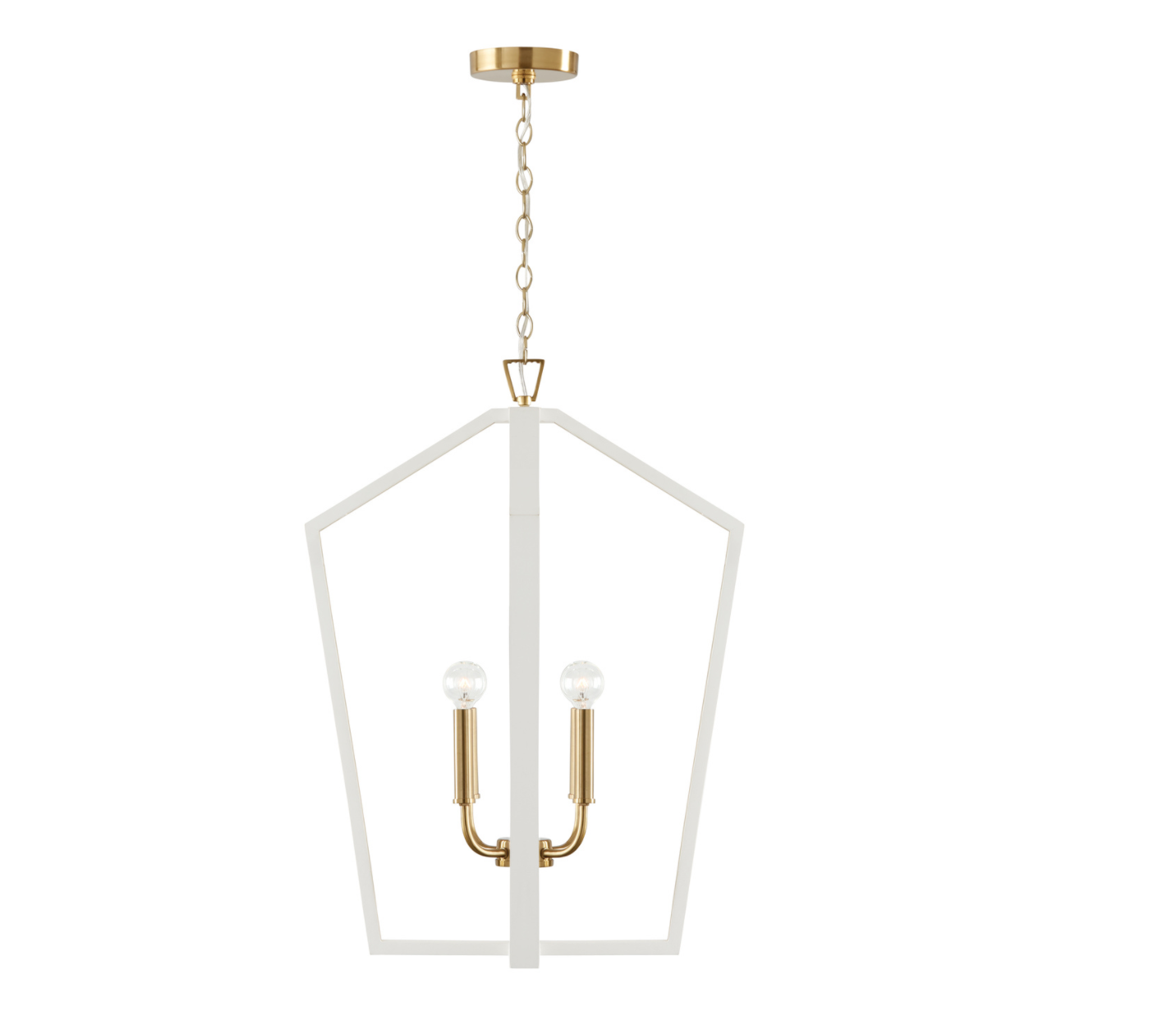 Liam 4 Light White Pendant