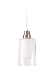 Landon One Light Nickel Pendant