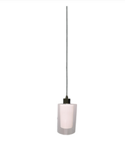 Landon One Light Matte Black Pendant