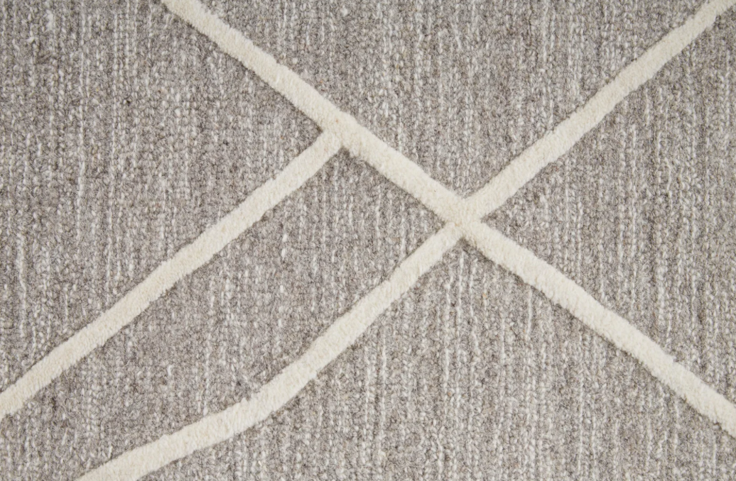 Euclid Gray & Ivory Rug