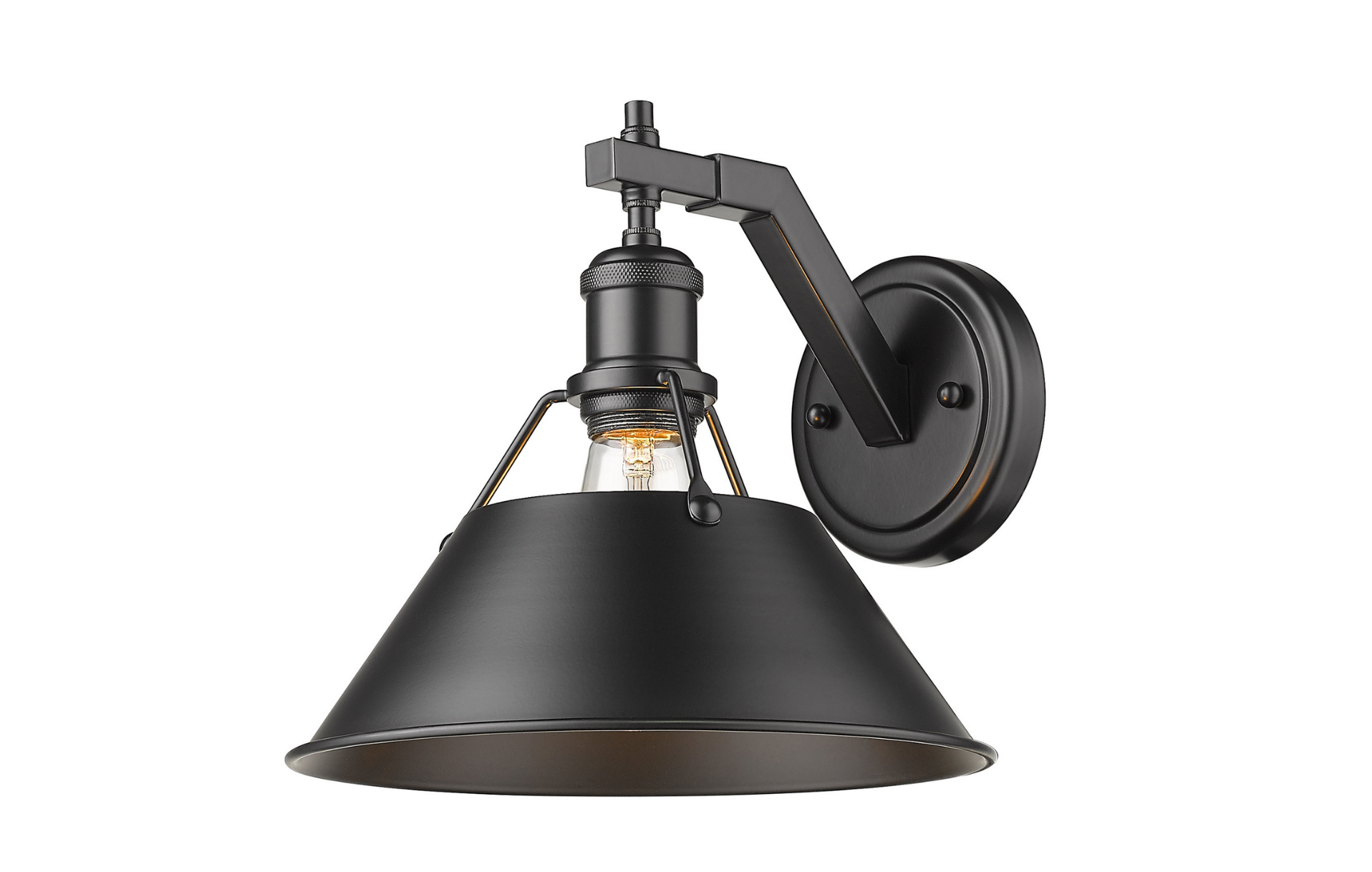 Ore Black Wall Sconce