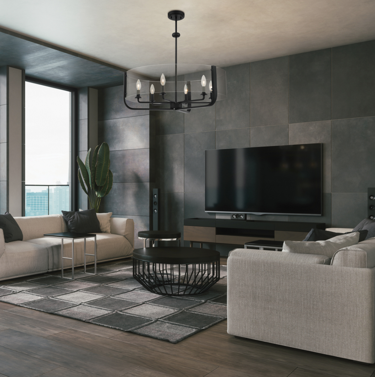 Kemper 6 Light Chandelier