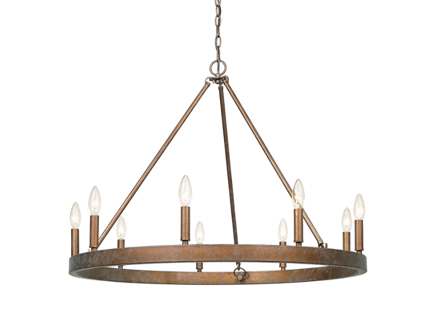 Elora Copper Chandelier