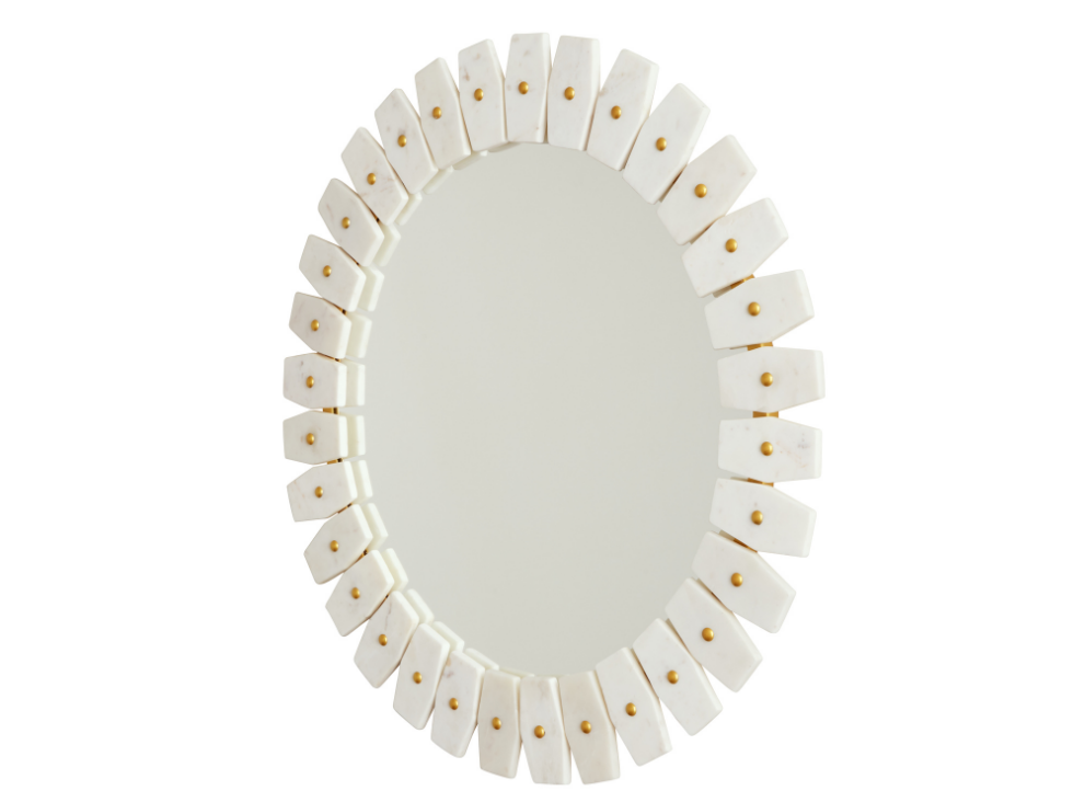 Marble & Brass Mirror