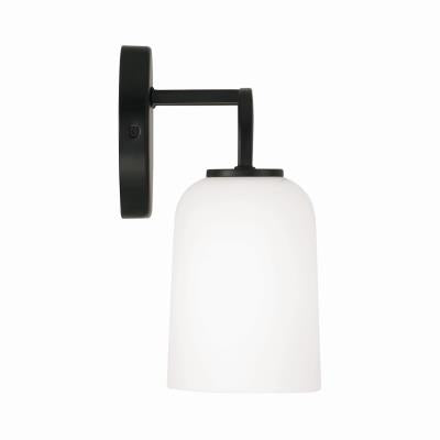 Terrah Matte Black Vanity Light